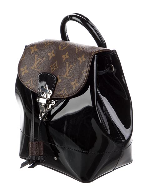 louis vuitton monogram vernis hot springs backpack|Louis Vuitton 2020 Monogram Vernis Hot Springs Backpack.